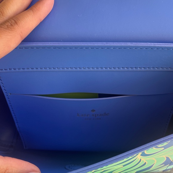 Kate Spade Blue Arbour Hill Seafern Crossbody Bag - Picture 9 of 12